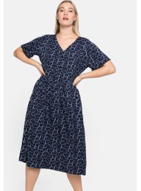 Sheego lühikeste varrukatega trikookleit