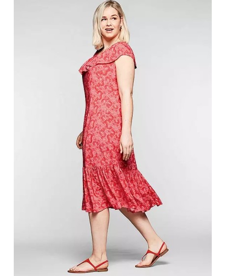 Sheego vooderdatud suvekleit