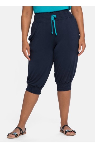 Sheego kootud capri püksid