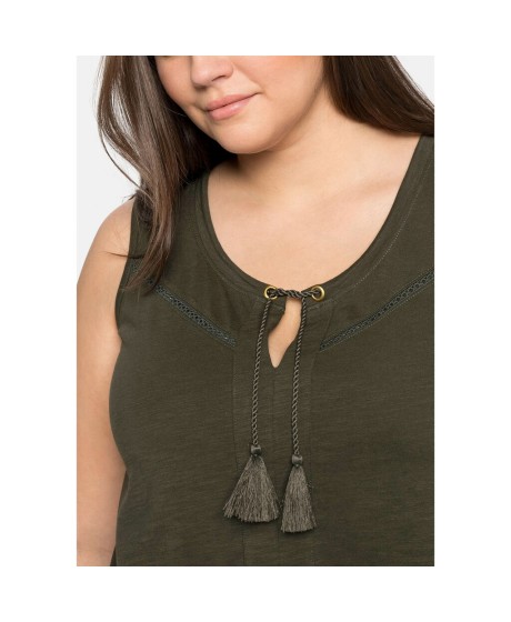 Sheego varrukateta silmkoeline pluus