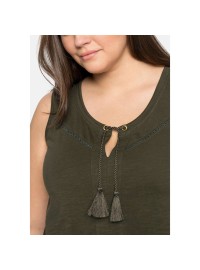 Sheego varrukateta silmkoeline pluus