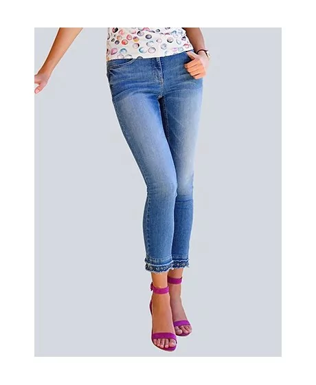 ALBA MODA kõhnad teksad