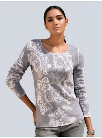 ALBA MODA kašmiirist kampsun-blouser