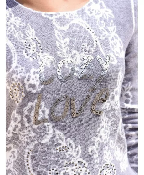 ALBA MODA kašmiirist kampsun-blouser