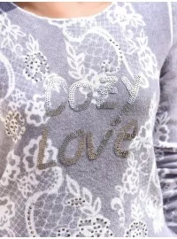 ALBA MODA kašmiirist kampsun-blouser