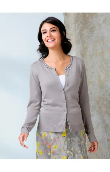 ALBA MODA siidist kampsun