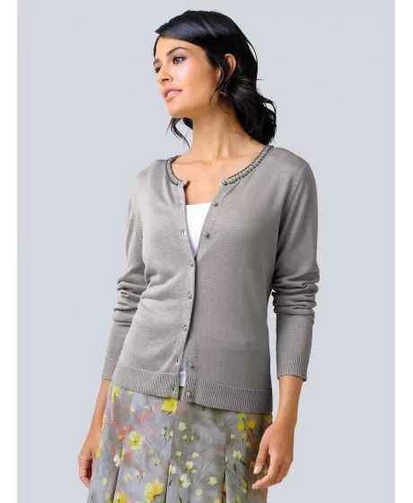 ALBA MODA siidist kampsun