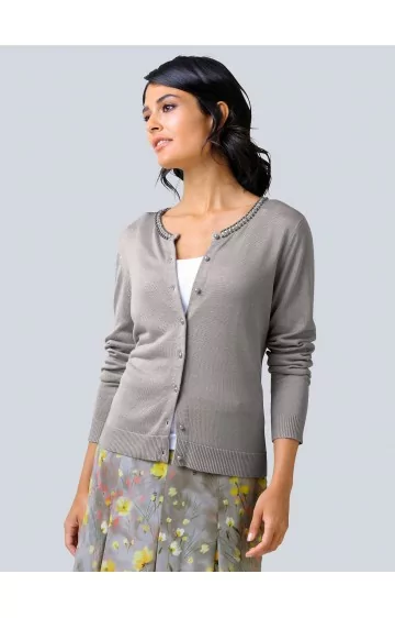 ALBA MODA siidist kampsun