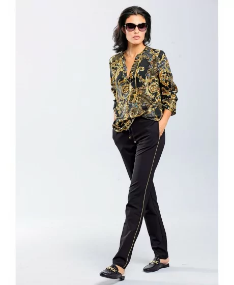 ALBA MODA Margo-mustriga pluus