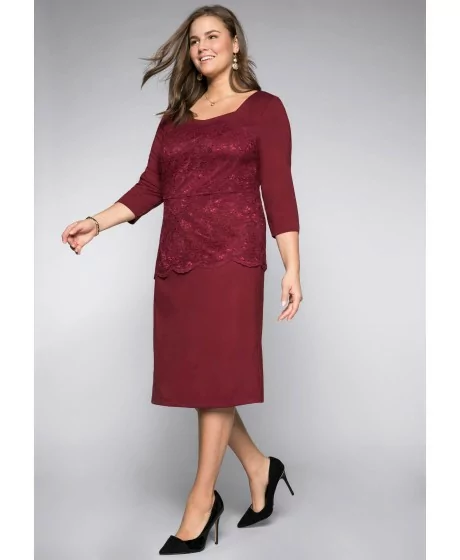 Sheego kleit koos keha vormiva aluspesuga - 1