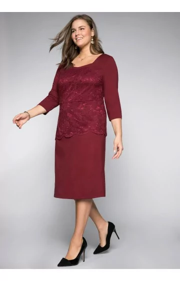 Sheego kleit koos keha vormiva aluspesuga - 1