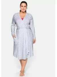 Sheego kootud hommikumantel