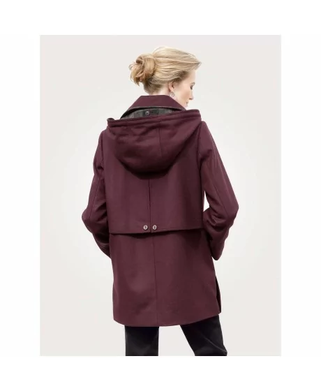 Mittekootud villane mantel LODEN - 2