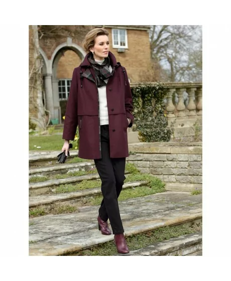 Mittekootud villane mantel LODEN - 3