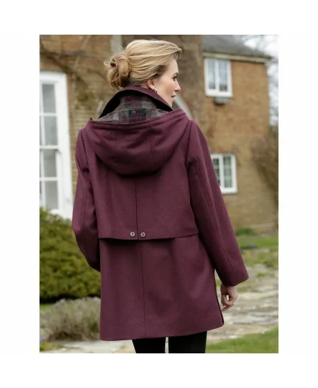 Mittekootud villane mantel LODEN - 4