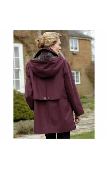 Mittekootud villane mantel LODEN - 4