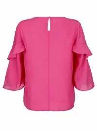 ALBA MODA pluus poolpikkade kulmuhõlmadega