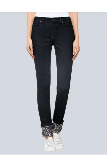 Tumesinised ALBA MODA teksad