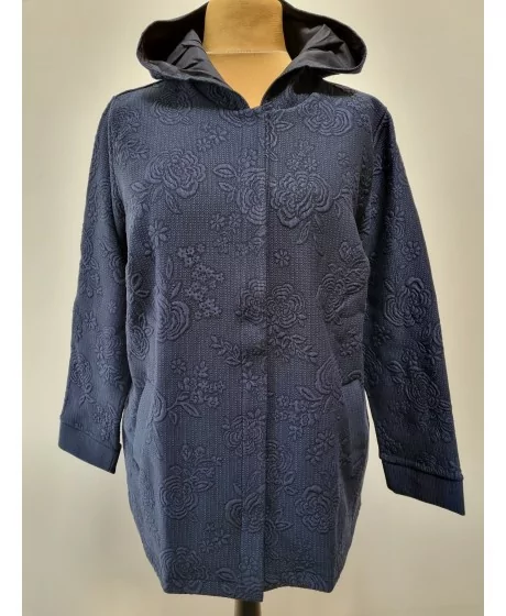 MONA pikk kapuutsiga jakk