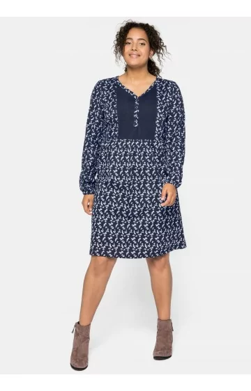 Sheego puuvillane vabaaja kleit