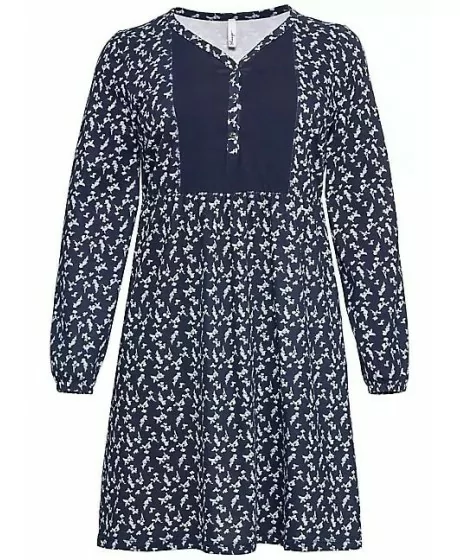 Sheego puuvillane vabaaja kleit