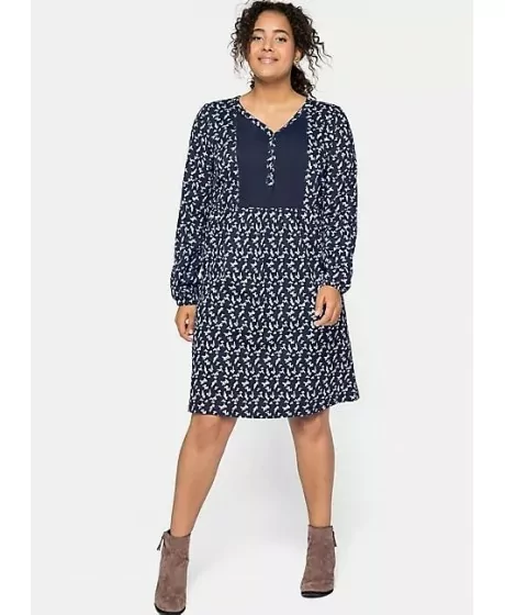 Sheego puuvillane vabaaja kleit