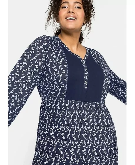 Sheego puuvillane vabaaja kleit