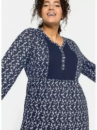 Sheego puuvillane vabaaja kleit