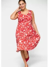 Sheego by Joe Browns varrukateta kleit