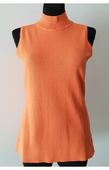 Puuvillane varrukateta pluus