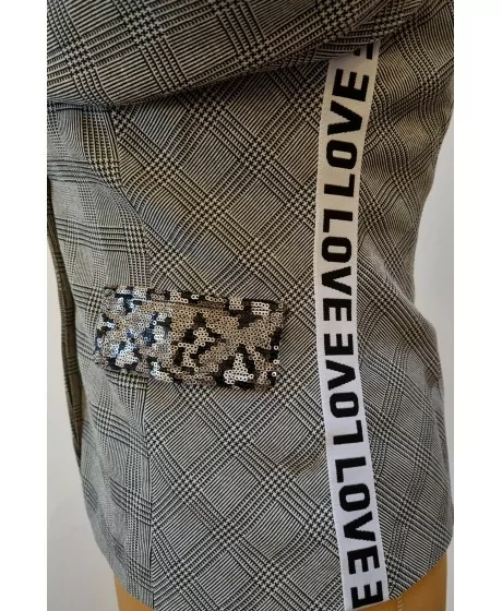 AMY VERMONT ruuduline trikoojope