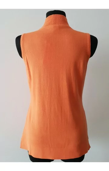 Puuvillane varrukateta pluus