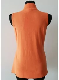 Puuvillane varrukateta pluus