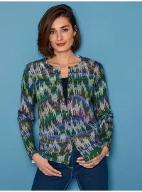 Mona ümmarguse kaelusega kardigan