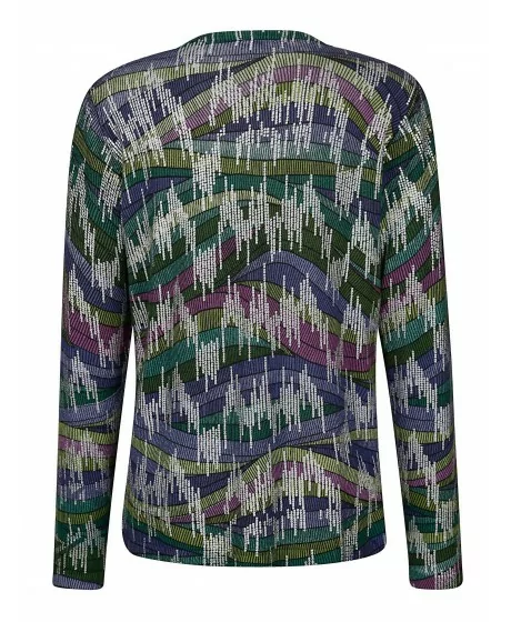 Mona ümmarguse kaelusega kardigan