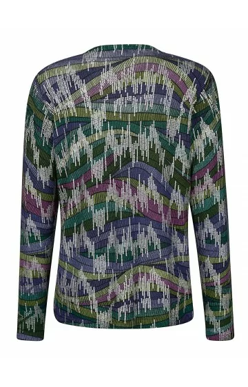 Mona ümmarguse kaelusega kardigan