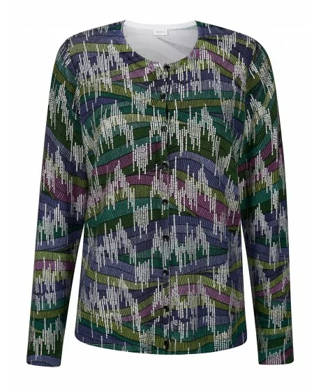 Mona ümmarguse kaelusega kardigan