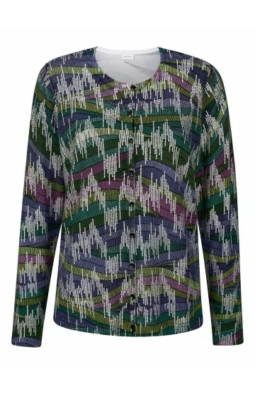 Mona ümmarguse kaelusega kardigan