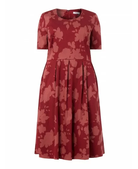 Sheego puuvillane kleit koos keha vormiva aluspesuga