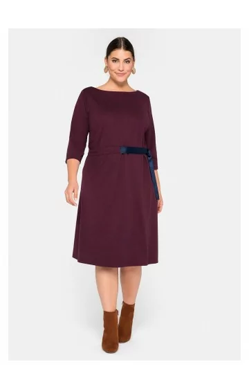 Sheego silmkoeline kleit kontrastse värvilise rihmaga Sheego - 1