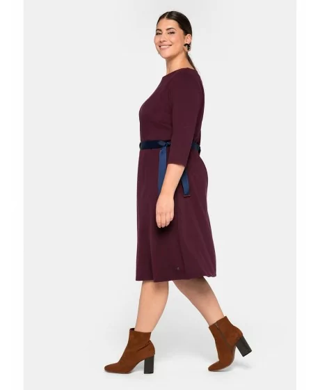 Sheego silmkoeline kleit kontrastse värvilise rihmaga Sheego - 2