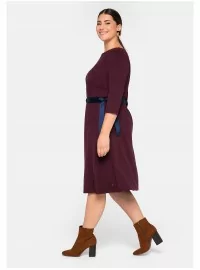 Sheego silmkoeline kleit kontrastse värvilise rihmaga Sheego - 2