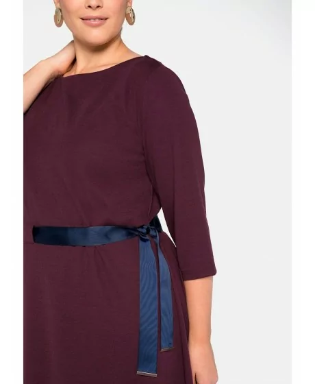 Sheego silmkoeline kleit kontrastse värvilise rihmaga Sheego - 4