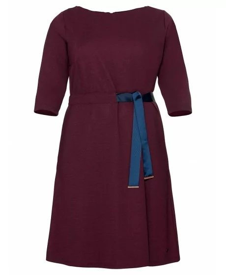 Sheego silmkoeline kleit kontrastse värvilise rihmaga Sheego - 5