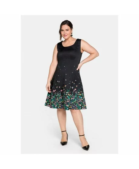 Varrukateta Sheego puuvillane kleit