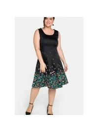 Varrukateta Sheego puuvillane kleit