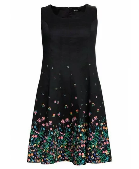 Varrukateta Sheego puuvillane kleit