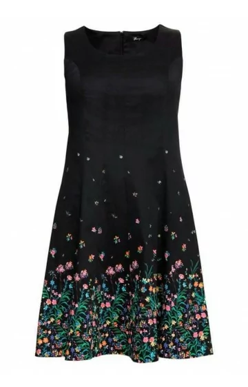 Varrukateta Sheego puuvillane kleit