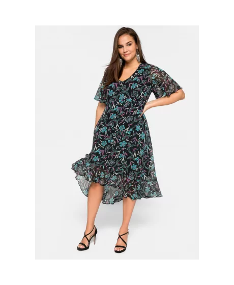 Kerge Sheego sifoonist kleit koos voodriga