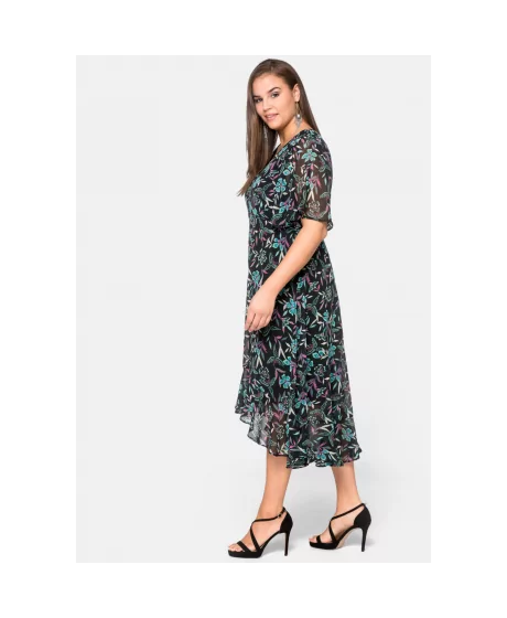 Kerge Sheego sifoonist kleit koos voodriga